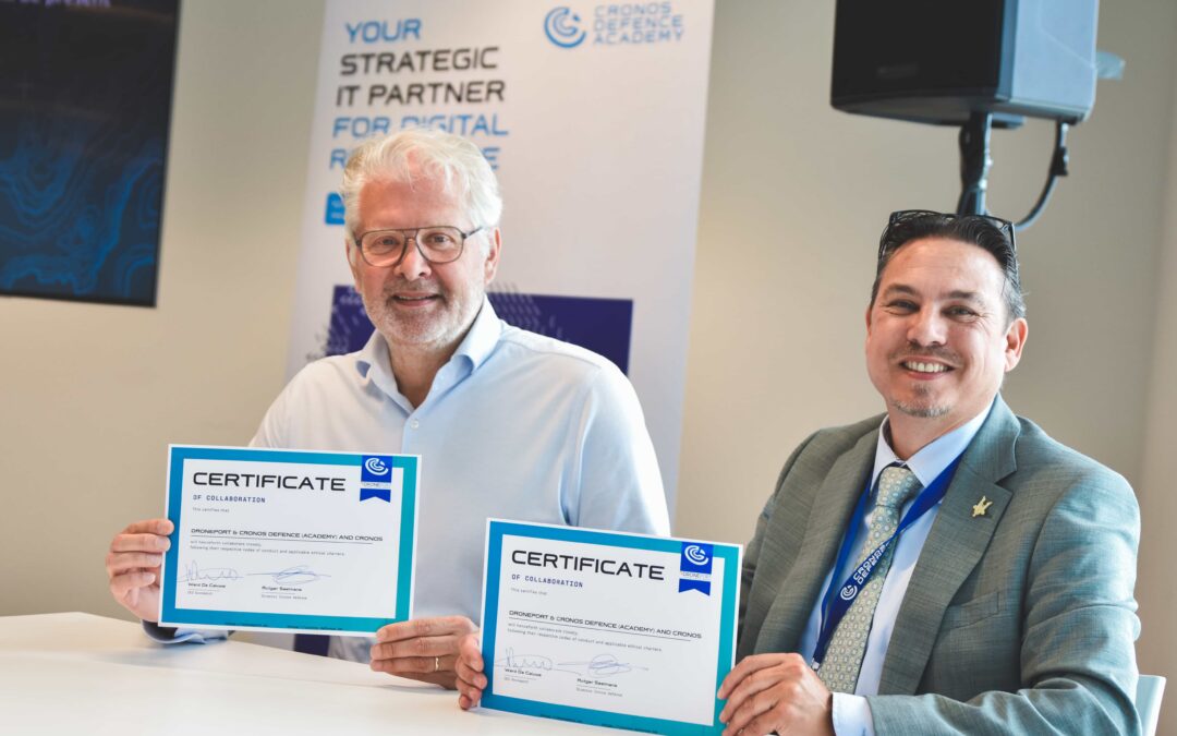 DronePort and Cronos Defence to collaborate on defence, drones and digital innovation